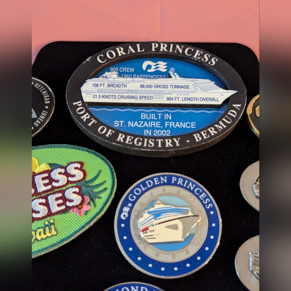 Princess Cruise Refrigerator Magnet Collection. - Picture 5 of 8